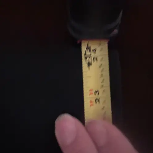 No Tag Elegant Black Off Shoulder Ruffle Strapless Jumpsuit Zipper On Side. Sz S