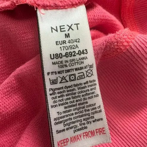 NEXT Pink Cropped Sweatshirt Size M Size M