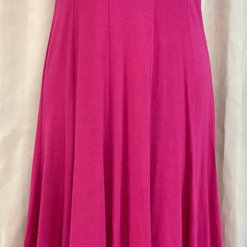 Willi Smith Fuchsia Sleeveless Fit & Flare Designer Dress by Size XS