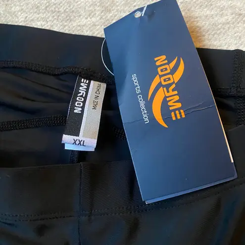 NOOYME Womens Bike Shorts for Cycling with 3D Padded Women Cycling Shorts Black Size XXL