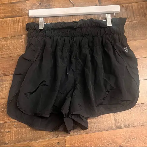 FREE PEOPLE Way Home Shorts Black Size L