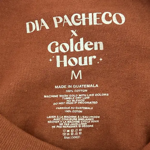 Dia Pacheco X Golden Hour Women's Cotton Crew Neck Graphic T