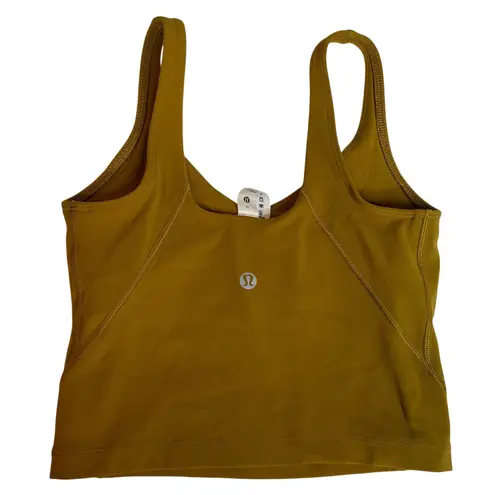 Lululemon  Align Tank Top Olive Green‎ Racerback Size 0