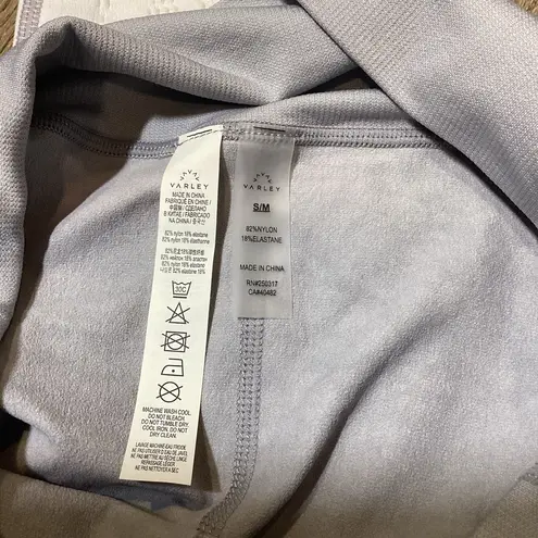Varley Women’s Light Gray Activewear Leggings – Size S – NWOT