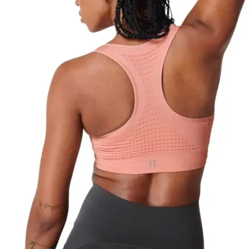 Sweaty Betty NWT  Stamina Sports Bra Bloom Pink Active Workout Top Size XS NEW