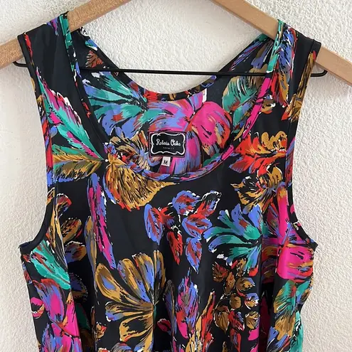 Roberta Oaks Hawaii Art To Wear Aloha Floral Dress Made in Hawaii Medium