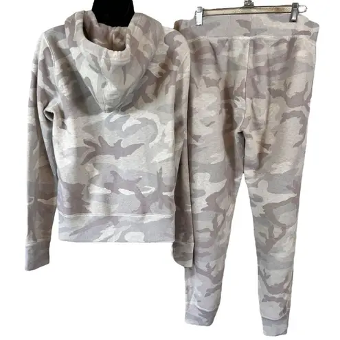 Polo  Ralph Lauren Pony Camo Fleece Full Zip Hoodie Sweatsuit Jogger Set