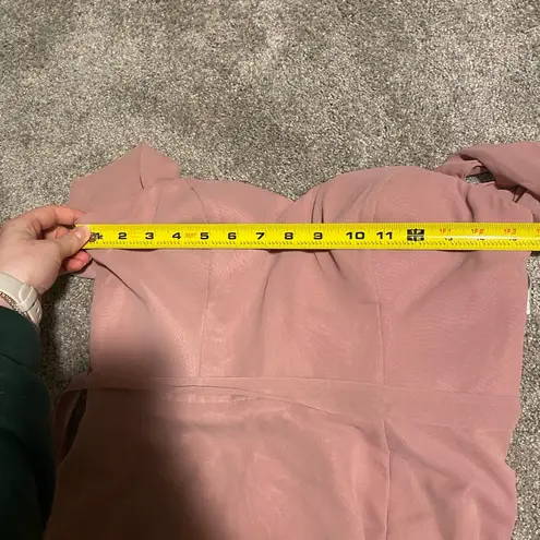 Azazie 💜 Aaron Dusty Pink Bridesmaid Dress with Sweetheart Neckline