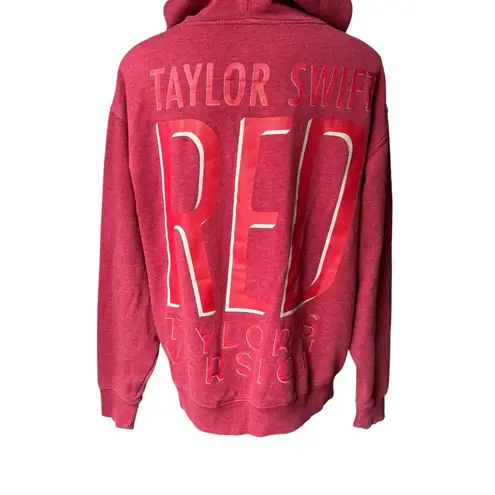 Taylor Swift Red Taylor's Version Hoodie Red, Sz M - Image 4