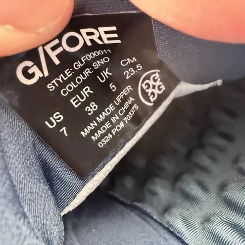 New G/FORE MG4+ PERFORATED CONTRAST STRIPE GOLF SHOE GLF000011