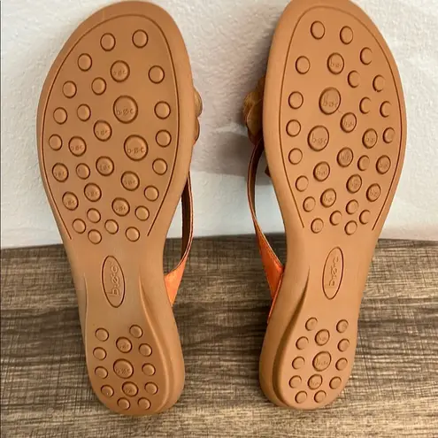 b.o.c. Gorgeous Vacation Floral Sandles 🌺🏝️ Orange Size 7
