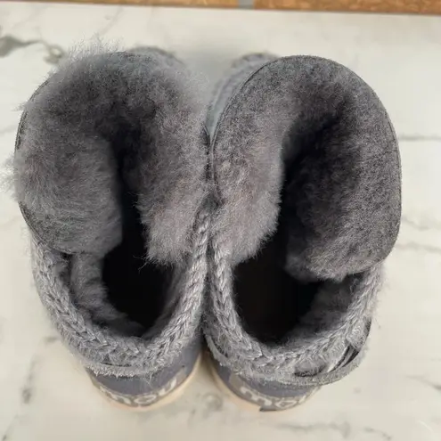 MOU Sneaker boots Lace-Up Size 37/7 Gray