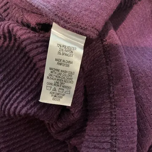 Nine Britton NWT Rich Purple Midi Dress Size Large