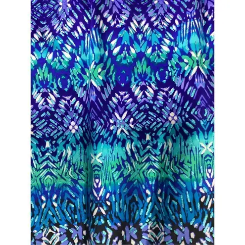 MiracleSuit New. blue peephole tankini top. 16DD. Retails $142