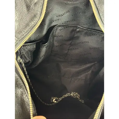 Botkier Women’s purse large black brown silver