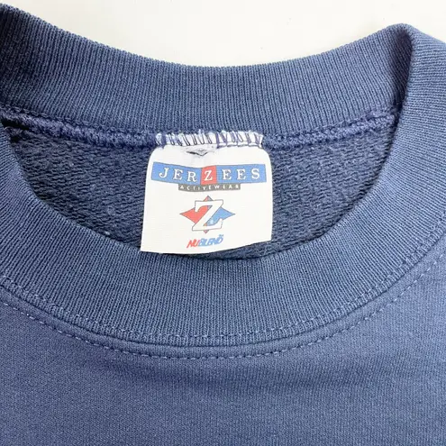 Jerzees ‎ Snowman Sweatshirt Womens Large Christmas Winter Holiday Retro Classic - Image 5