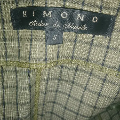 Kimono Atilier de Manille S Sleeveless Fit Flair Summer Tailored Look Dress Black