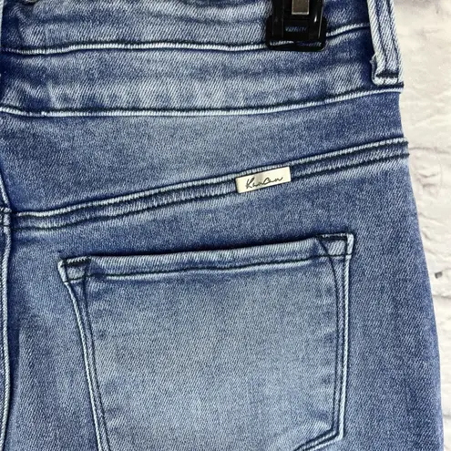 Kancan Onyx Casual Medium Wash High Rise Holly Flare Jeans Size 7/27 Blue