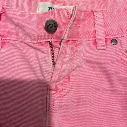 PINK - Victoria's Secret PINK jean shorts, size 2, Great used condtion