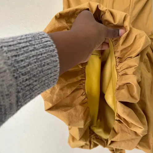 Klesis Golden Brown Corset Bubble Dress Size Small Tan