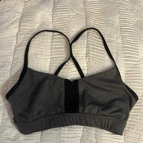 Champion Grey and black  sports bra