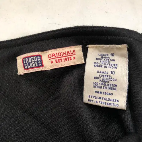 Faded Glory RARE Vintage  Whimsygoth Gothic ruffle asymmetrical handkerchief hem maxi skirt Can be worn low or high rise Size 10/M (true to size)- measurements in pics #whimsigoth #steampunk #boho #cyber #western thumbnail 3