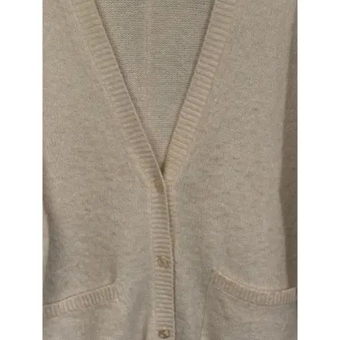 Women’s Boden Cream cardigan sweater, size 8 alpaca wool blend Size M