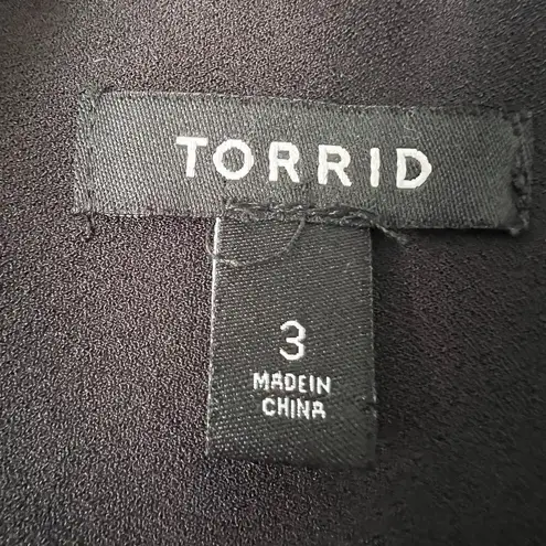 Torrid  Womens Blazer Jacket 3X Dark Academia Career Office Workwear Business