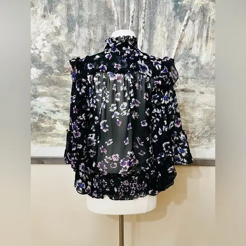 MISA Los Angeles Lillie Neck Tie Top Size Small NWOT $246