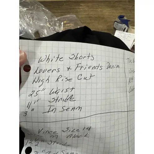 Lovers + Friends  Jack‎ High Rise Cut Off Shorts Geneva Size 23