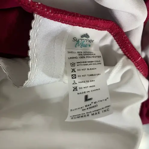 One Piece Summer Mae Maroon Swimsuit