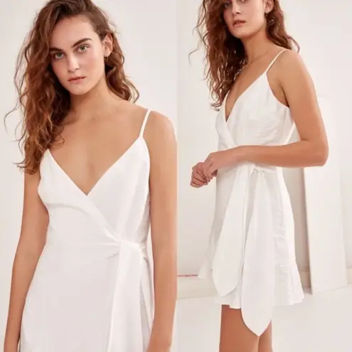 The Fifth Label NWT Soulmate Wrap Dress in Ivory