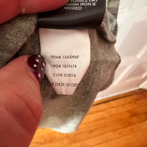 Torrid  Army Fatigue Camo Crew Neck Short Sleeve Tee Plus Size