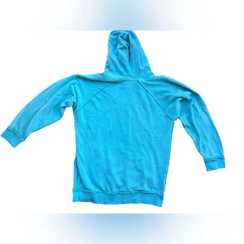 Old Orchard Beach Maine Hoodie Light Blue Size XL Nautical Coastal