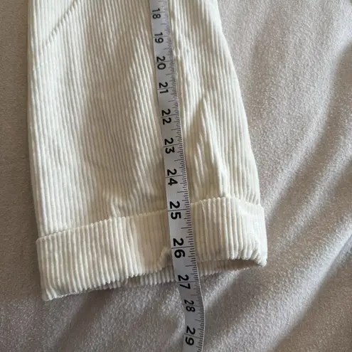 Sézane Sezane NWOT Marcel Corduroy Pants Women 36 (US 4) Creamy White Pleated Ankle - Image 14