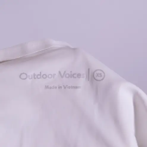 Outdoor Voices Women's The Original Exercise Racerback Athletic Dress White XS