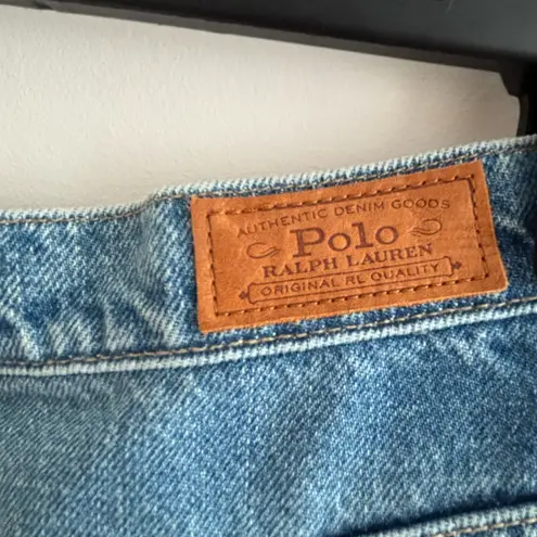 Polo Ralph Lauren Curved Tapered Carrot Jean 27" Medium Blue