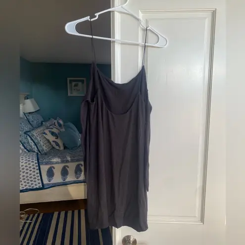 Aritzia  Wilfred Free Black Tiny Tie Back Spaghetti Strap Mini Bodycon Dress thumbnail 5