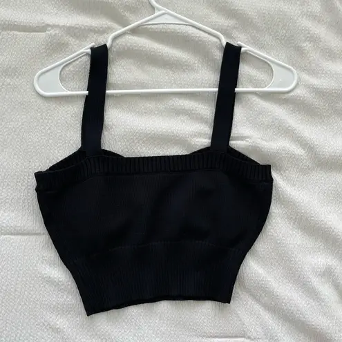 Endless Rose Black crop top