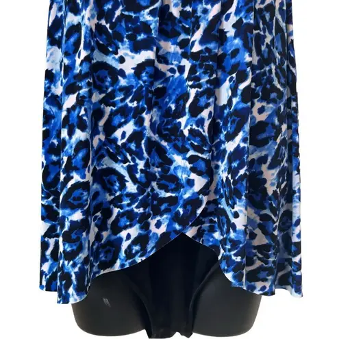 Magicsuit Blue Tide Aubrey High Neck Animal Print Swimsuit Size 16