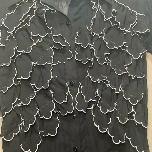 Ny Collection
Elegant Black Women's Top Size L