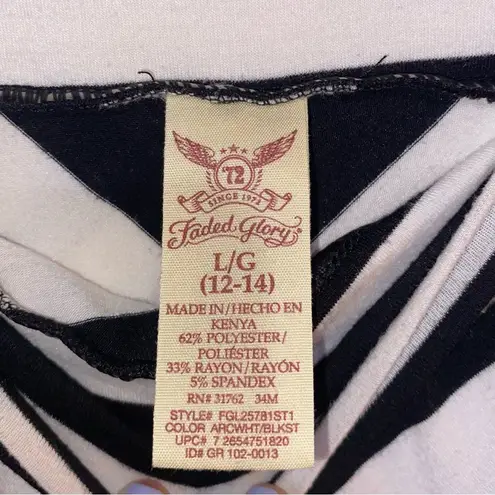 Women’s black & white maxi skirt