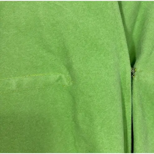 Vtg Halston IV Dorian Caftan Robe Womens M Green Velvet Loungewear Elegant 70's Size M