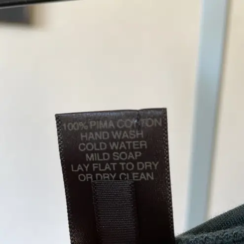 Peruvian Connection 100% pima cotton beautiful slate blue skirt