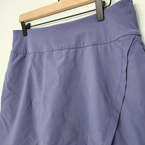 Alder Apparel Get Dirty Skort Athletic Performance Adventure Skirt Blue, L Blue Size L