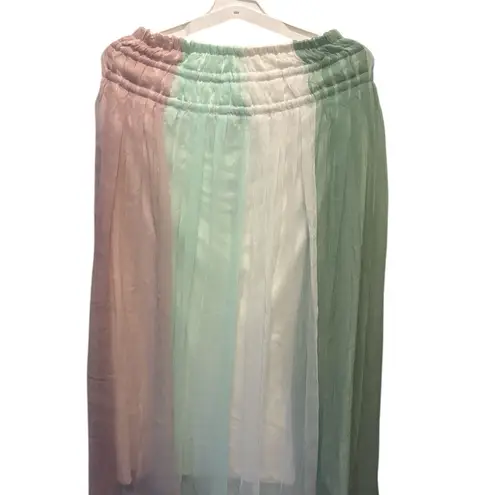 Chelsea & Theodore Pink and Green Midi A