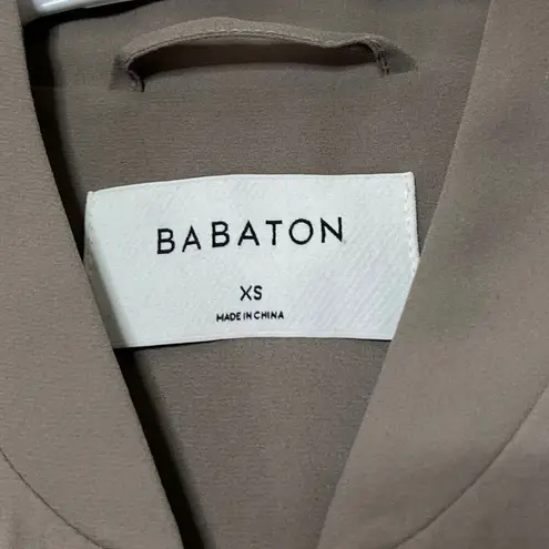 Aritzia  Babaton Womens Gilroy Bomber Jacket Brown Full Zip Long Sleeve Size XS