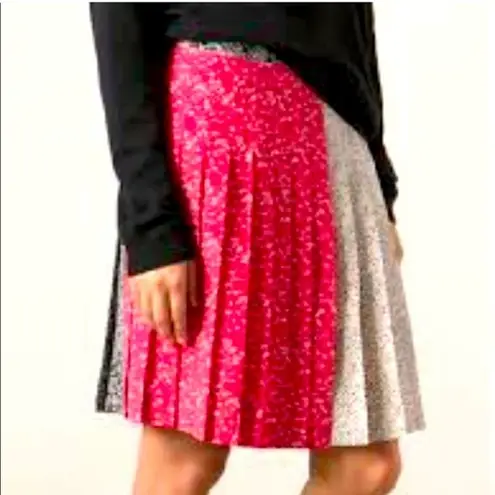 Marc by Marc Jacobs Pleated Silk Mini Skirt