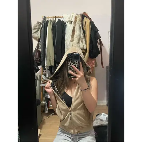 Lot twenty nine vintage vest size large Brown