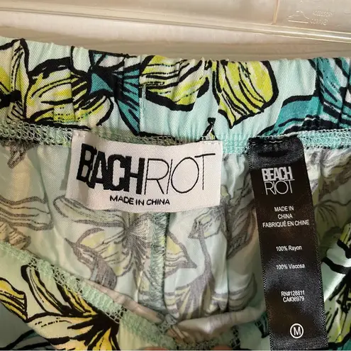 Beach Riot Blue Lagoon Beach Pants Wide Leg Size Medium multi color coastal